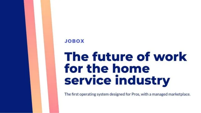 Jobox pitch deck cover