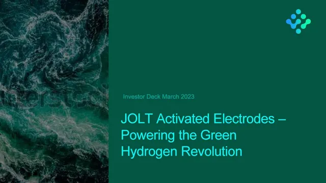 Jolt pitch deck cover