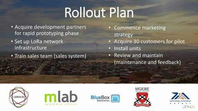 Roadmap slide 9 from Jonga