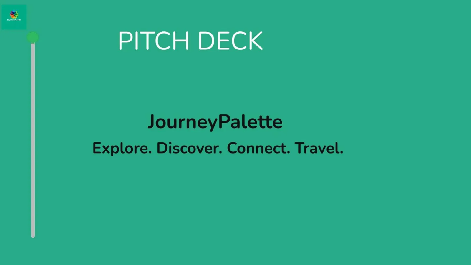 JourneyPalette pitch deck slide