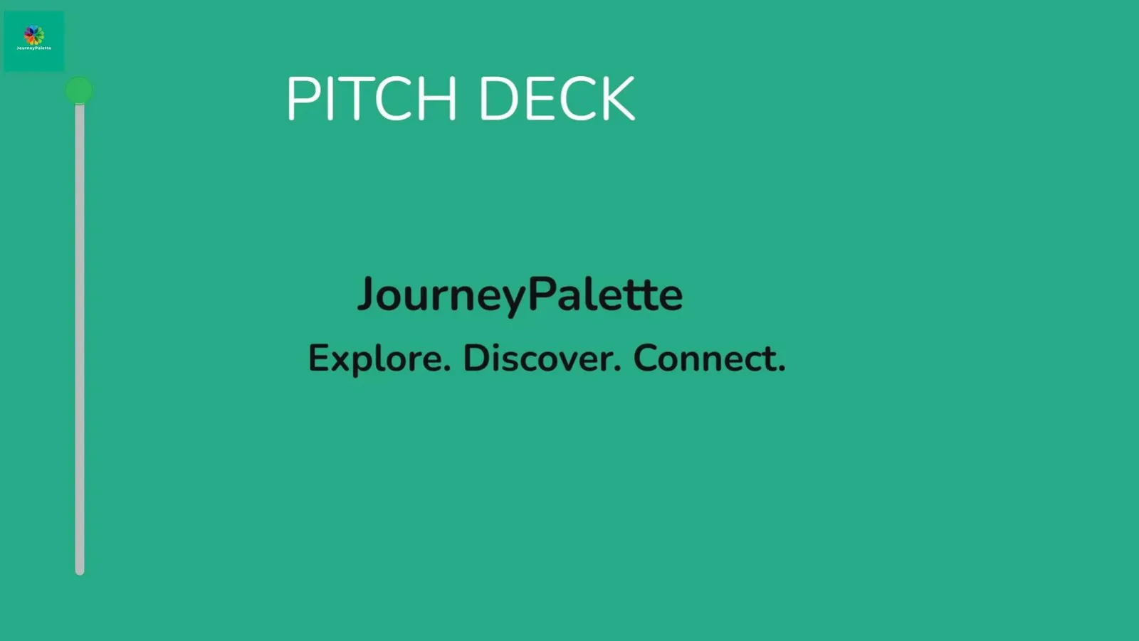 JourneyPalette pitch deck slide