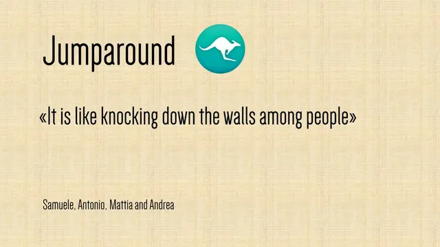 Jumparound pitch deck cover