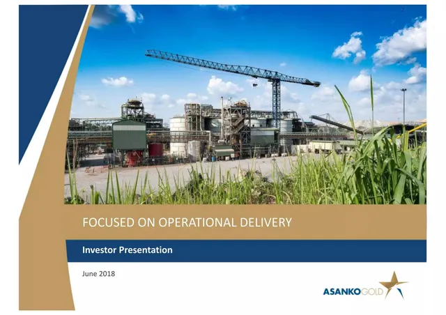Asanko Gold pitch deck cover