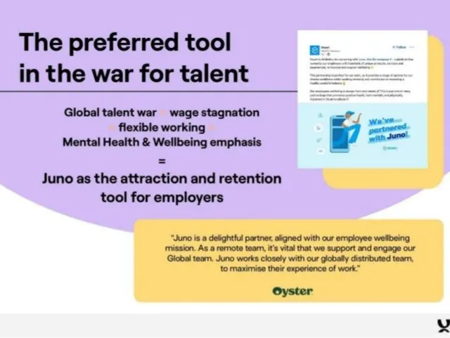 Reviews / testimonials / feedback slide 6 from Juno