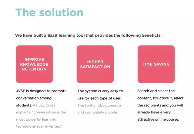 Product / solution slide 3 from jvsp