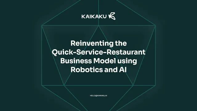 Kaikaku pitch deck cover