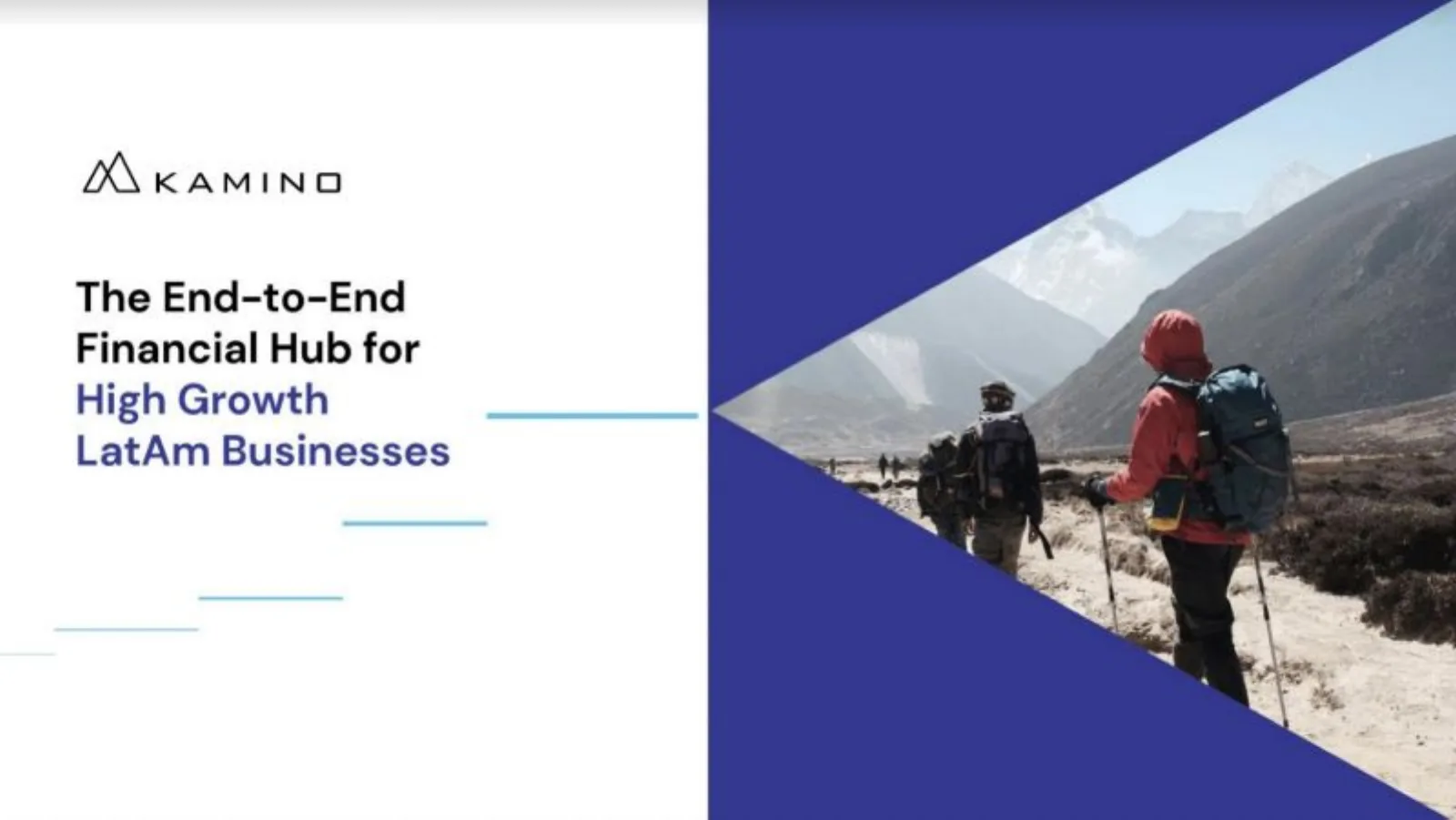 Kamino pitch deck slide