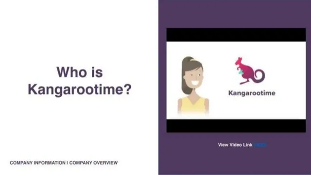Cover slide 2 from Kangarootime
