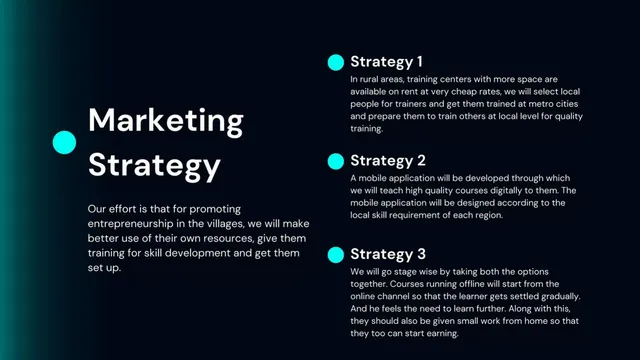 Go-to-market strategy slide 9 from Kanpur Tech