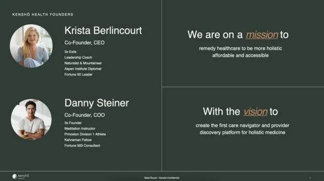 Team slide 2 from Kensho Health