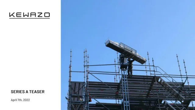 Kewazo pitch deck cover