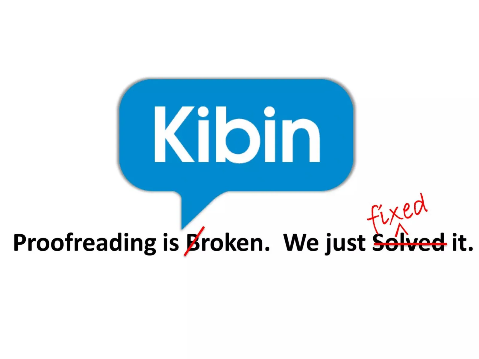 Kibin pitch deck slide