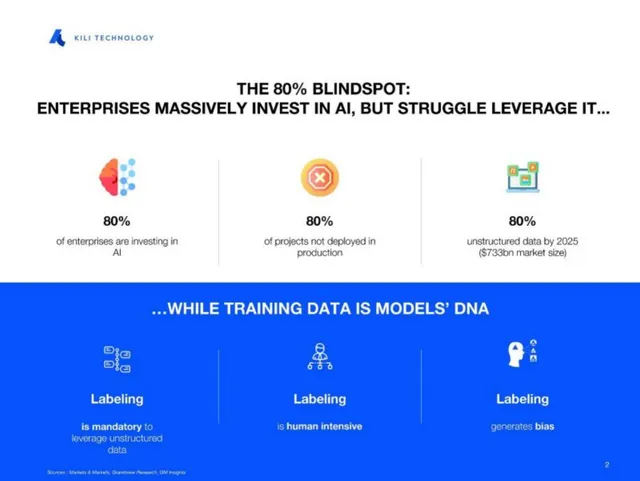 Problem slide 2 from Kili Technology