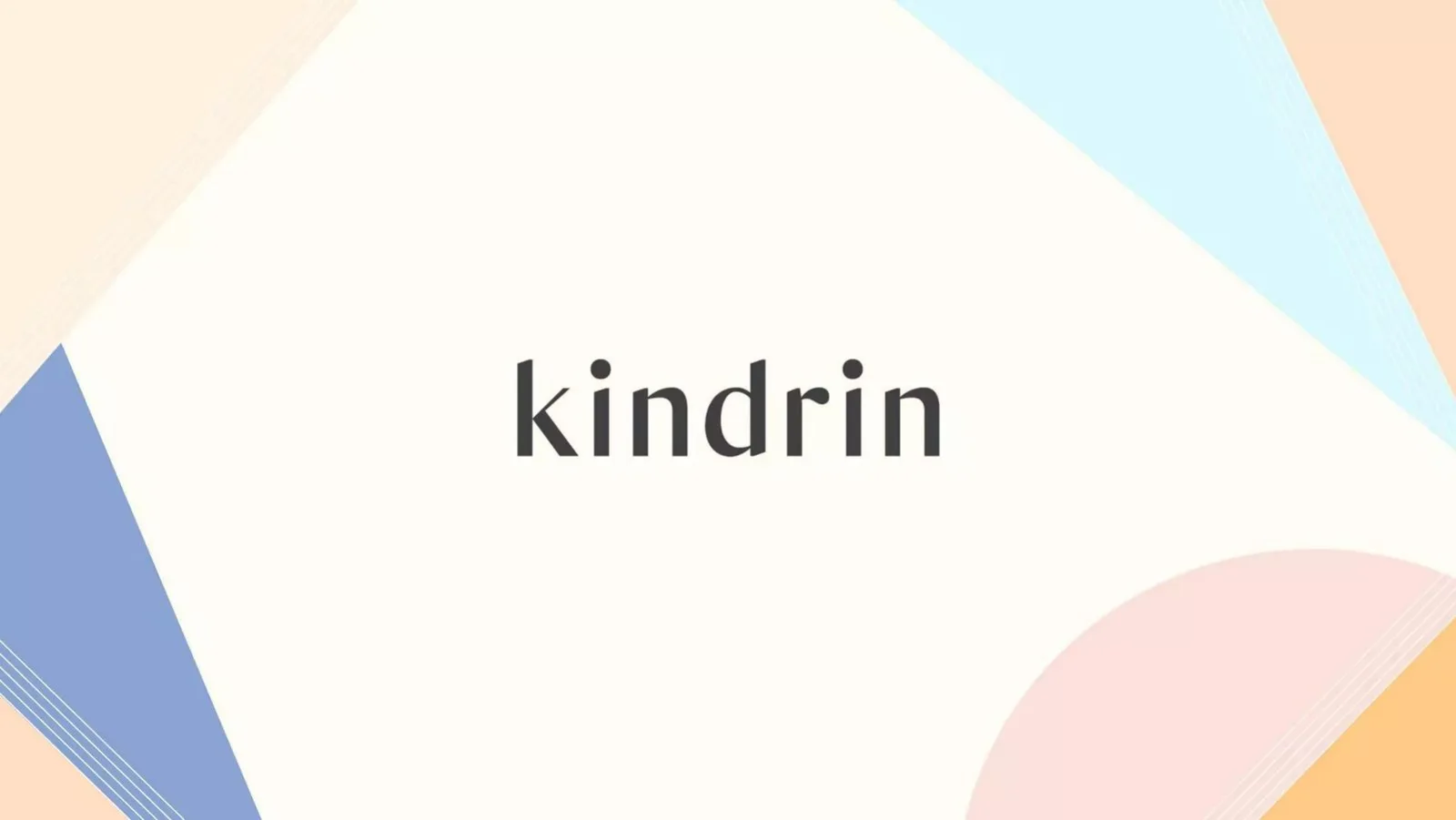 Kindrin pitch deck slide