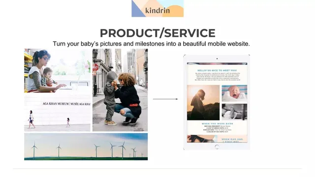 Product / solution slide 5 from Kindrin