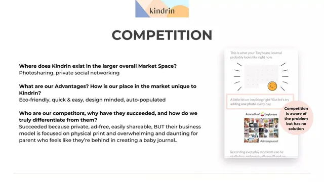 Competitors slide 8 from Kindrin
