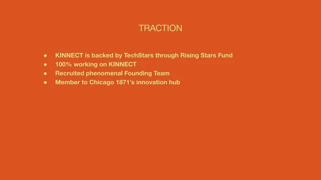 Traction slide 11 from Kinnect
