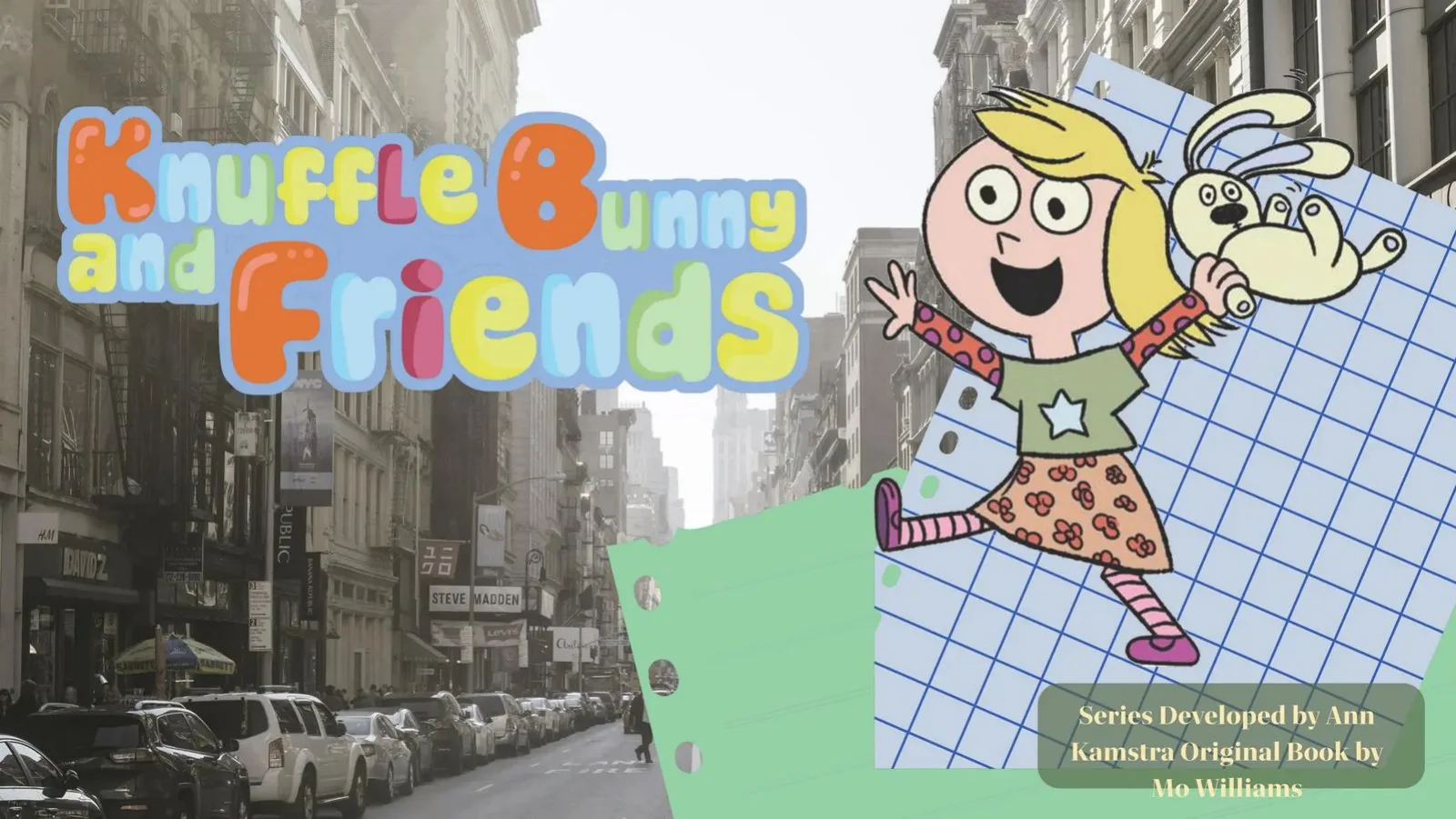 Knuffle Bunny and Friends pitch deck slide
