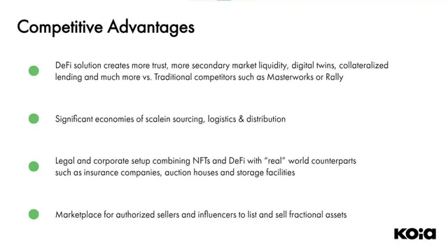 Competitors slide 9 from Koia