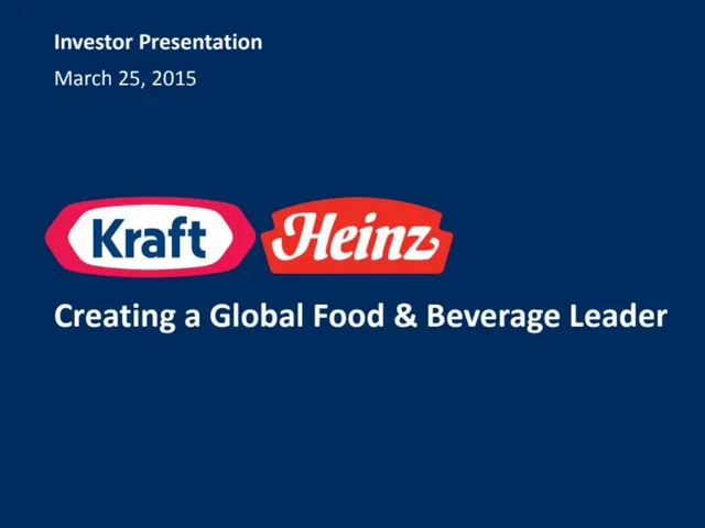 The Kraft Heinz Company pitch deck cover
