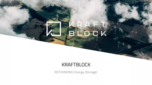 Kraftblock pitch deck cover