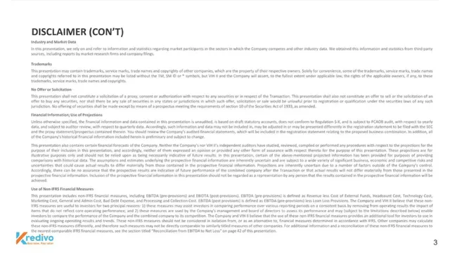 Disclaimer slide 3 from Kredivo