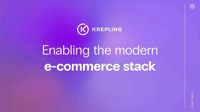 Krepling pitch deck cover