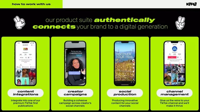 Product / solution slide 7 from Kyra