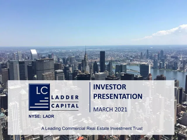 Ladder Capital pitch deck cover
