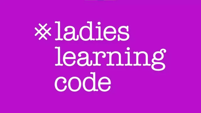 Ladies Learning Code pitch deck cover