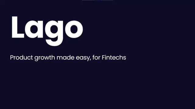 Lago pitch deck cover