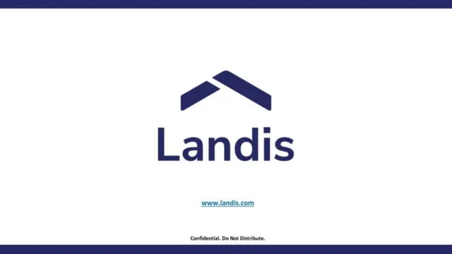 Landis pitch deck cover