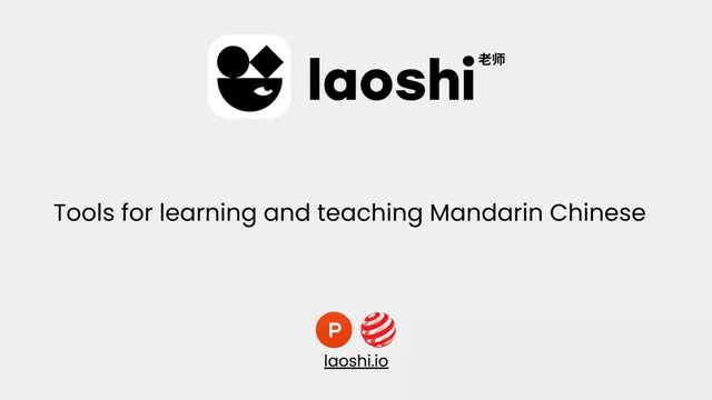 Laoshi pitch deck cover