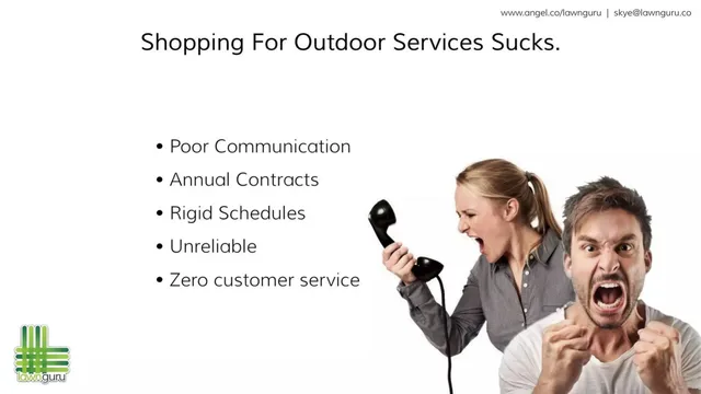 Problem slide 2 from LawnGuru