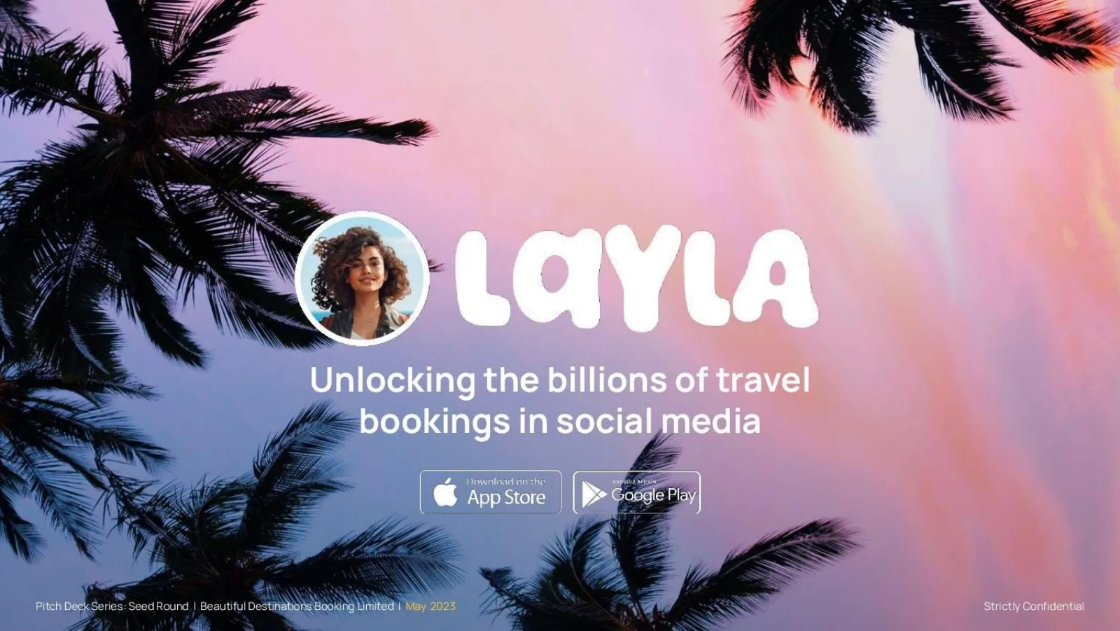 Layla pitch deck slide