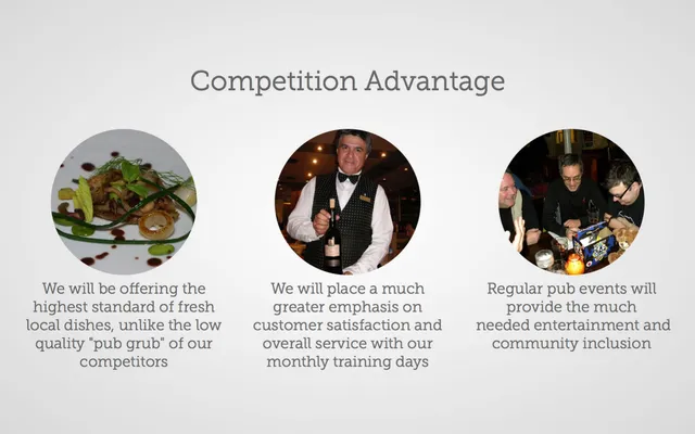 Competitors slide 7 from Leclere Taverns