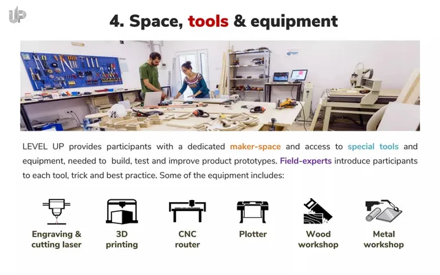 Product / solution slide 10 from Level up