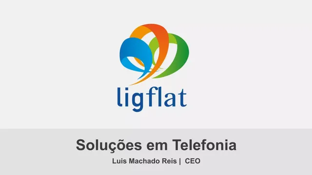 LigFlat pitch deck cover