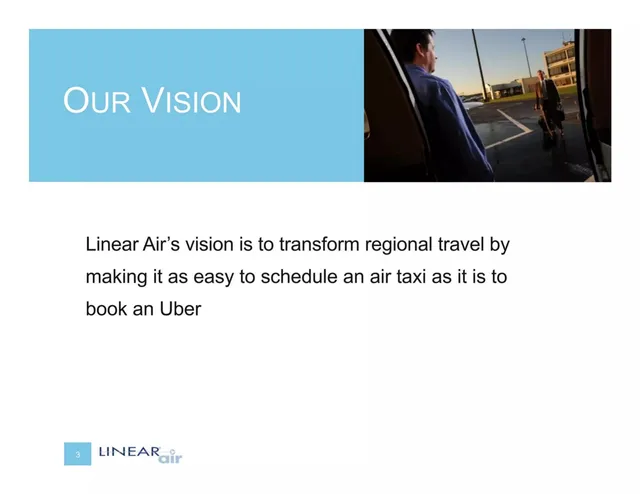 Vision slide 3 from Linear Air