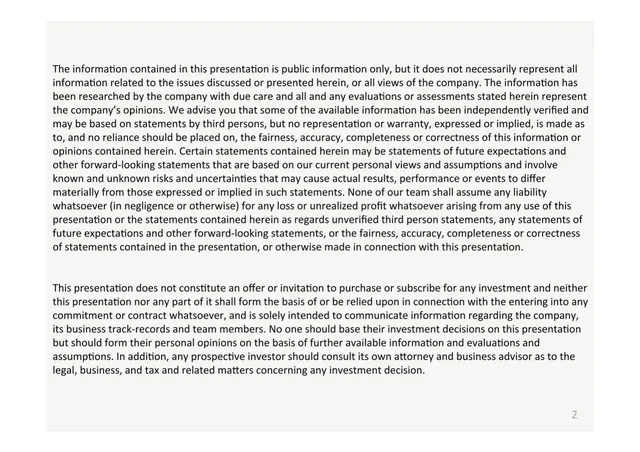 Disclaimer slide 2 from Linio