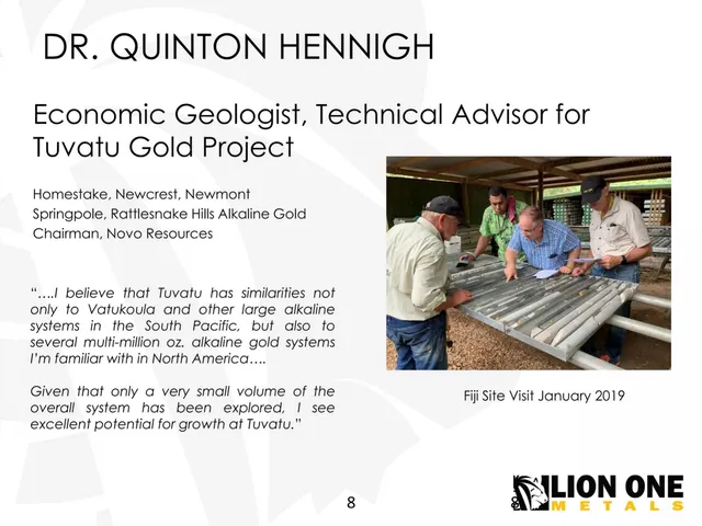 Reviews / testimonials / feedback slide 8 from Lion One Metals