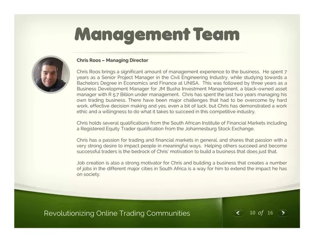 Team slide 10 from LiquidSpace
