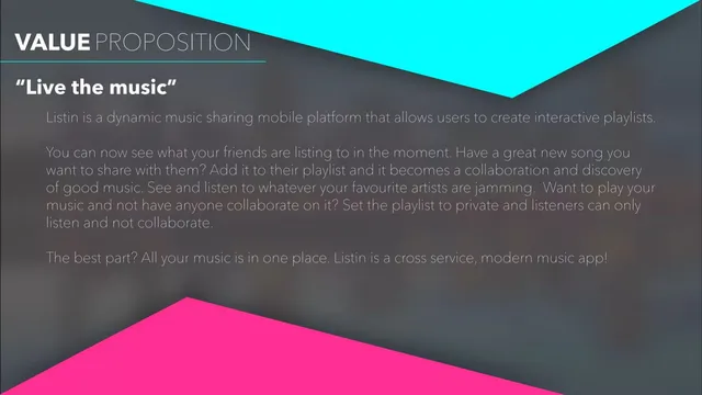 Product / solution slide 2 from Listin