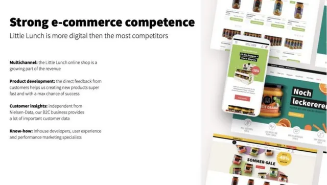 Go-to-market strategy slide 7 from Little Lunch