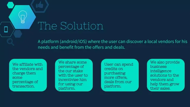Business model / revenue streams slide 4 from Little Orange