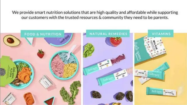 Product / solution slide 3 from little spoon