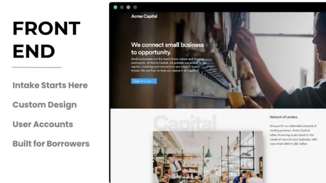 Product / solution slide 6 from LoanWell