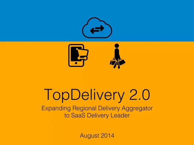 TopDelivery pitch deck cover