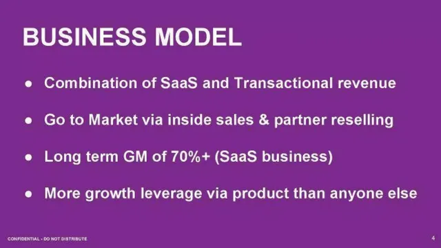 Business model / revenue streams slide 4 from Lola