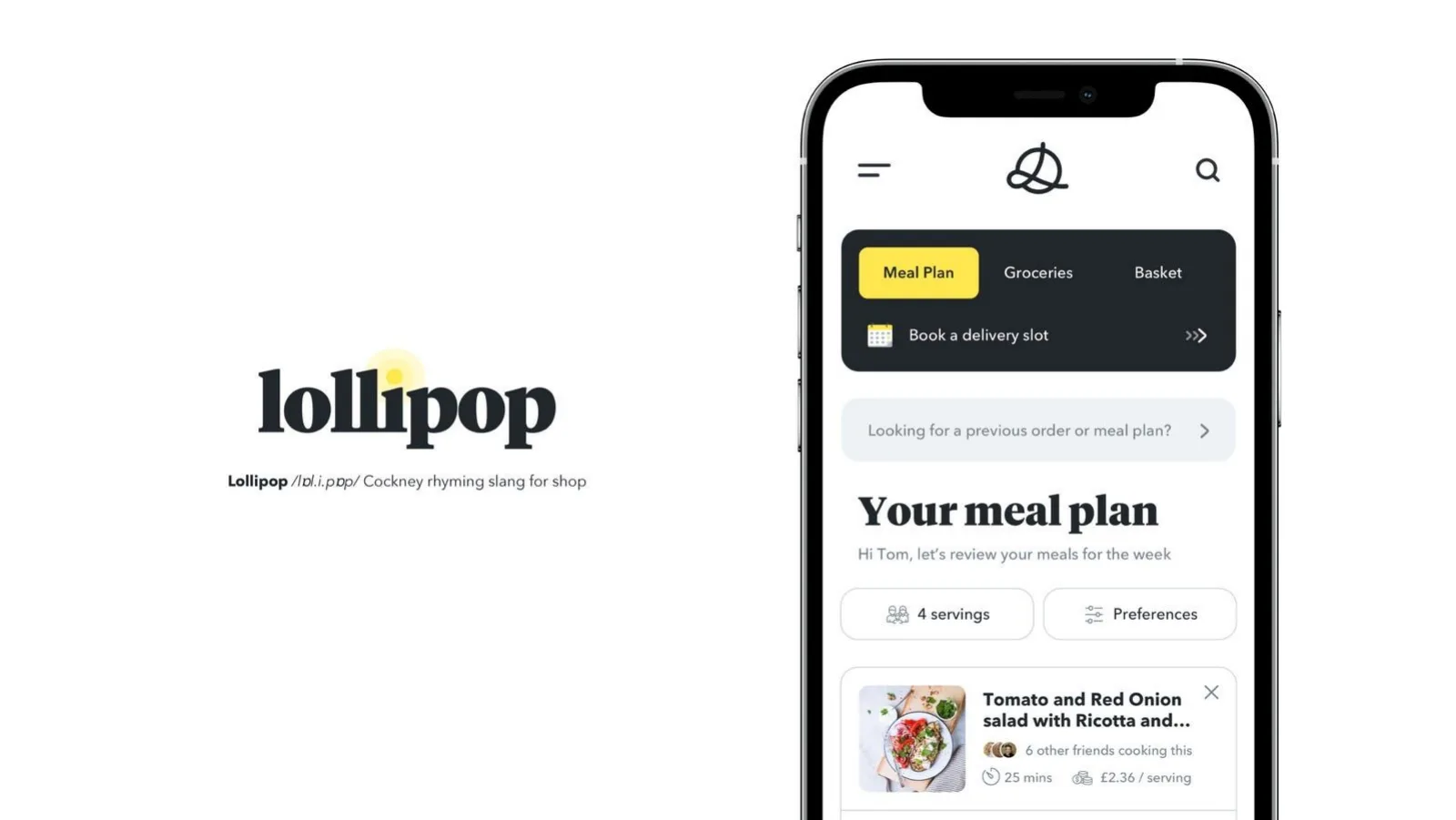 Lollipop pitch deck slide